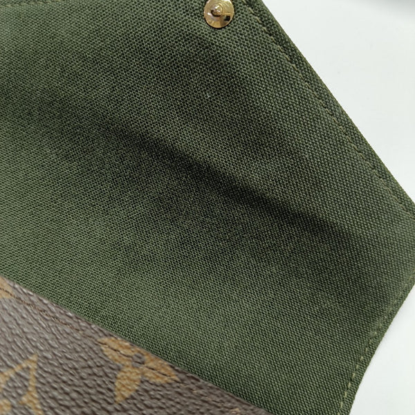 Authenticated pre-owned FÉLICIE Monogram Coated Canvas Brown - Crossbody Bag at Looply