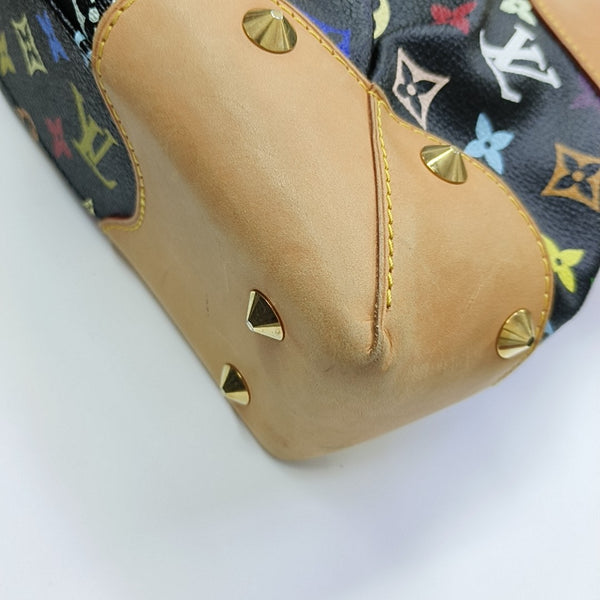 LV × TM JUDY MM Monogram Coated Canvas Black