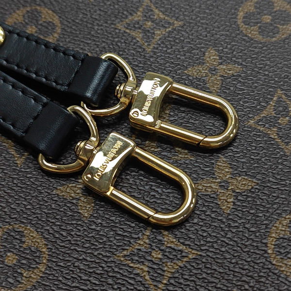 NÉONOÉ MM Monogram Coated Canvas Brown
