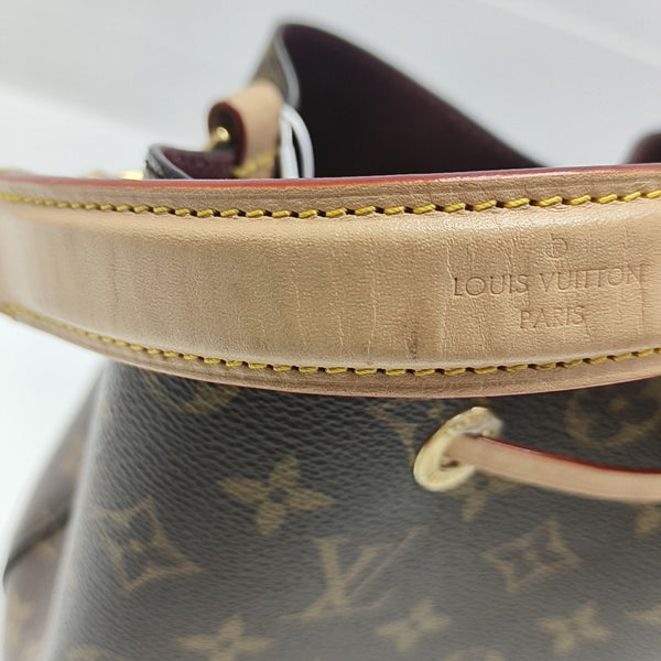 NÉONOÉ BB Monogram Coated Canvas Brown