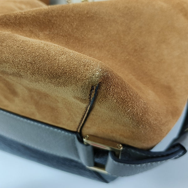 Calfskin Bucket Bag Multicolor
