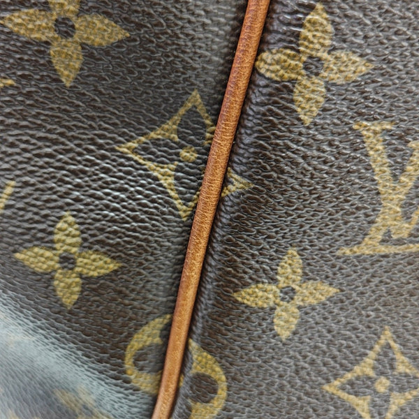 TOTALLY MM Monogram Coated Canvas Brown