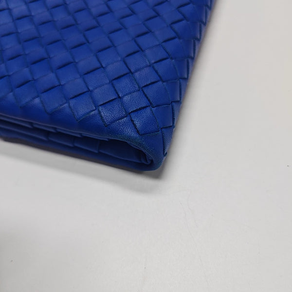 Calfskin Wallet Blue