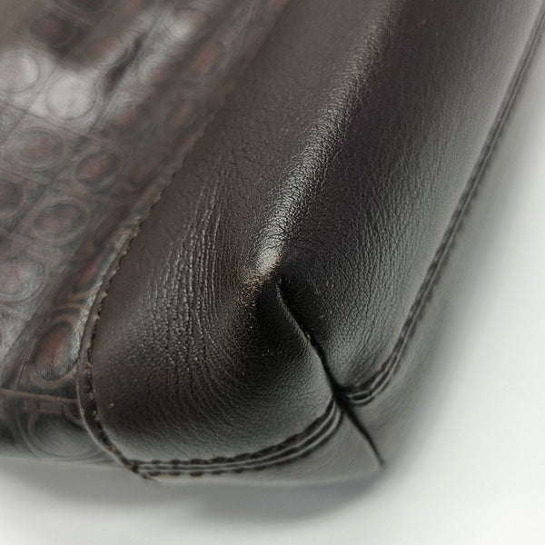 Calfskin Shoulder Bag Red
