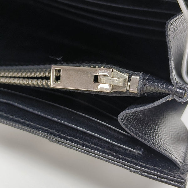 MONOGRAM Medium Chevron Calfskin Black