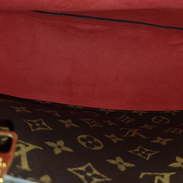 NÉONOÉ MM Monogram Coated Canvas Brown