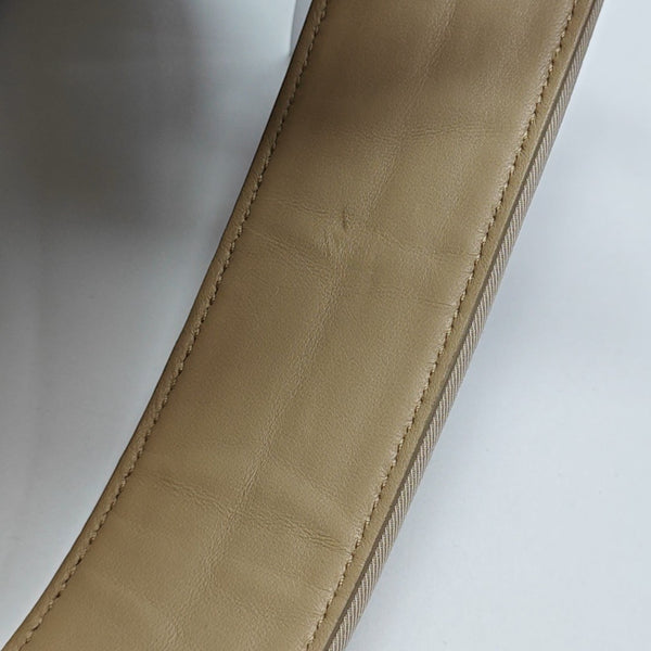 Canvas Top Handle Bag Small Beige