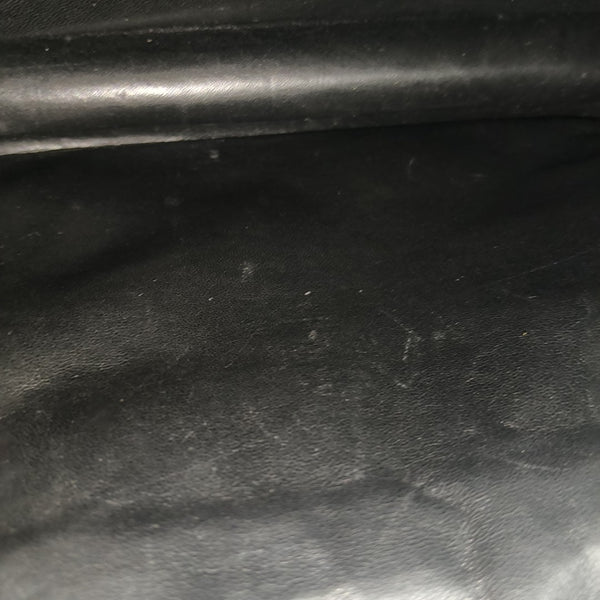 Saffiano Calfskin Clutch Black