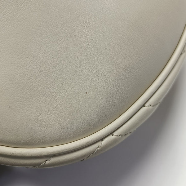 GG Marmont Mini Quilted Calfskin White