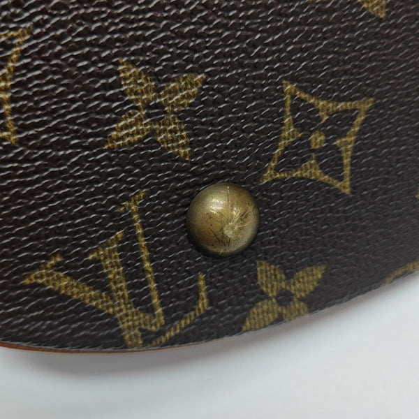 BUCKET PM Monogram Coated Canvas Brown