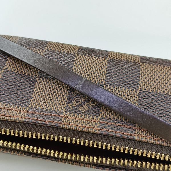 PAPILLON Mini Damier Ebene Coated Canvas Brown