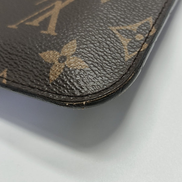 NEVERFULL PM Monogram Coated Canvas Brown