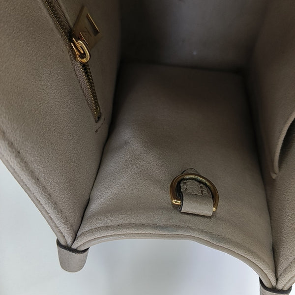 ONTHEGO PM Monogram Calfskin Gray