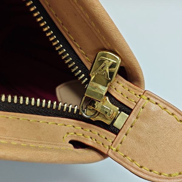 NEVERFULL BB Monogram Coated Canvas Brown