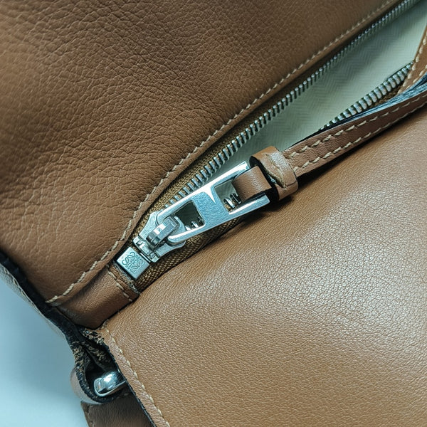 Puzzle Large Calfskin Brown