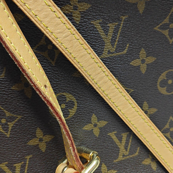 PALERMO GM Monogram Coated Canvas Brown