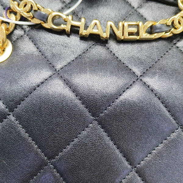 CLASSIC FLAP Mini Quilted Lambskin Black