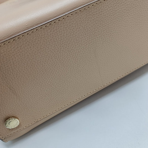 BVLGARI Medium Calfskin Brown