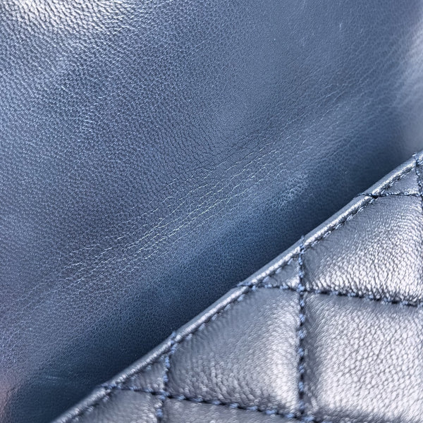 COCO HANDLE Mini Quilted Lambskin Blue