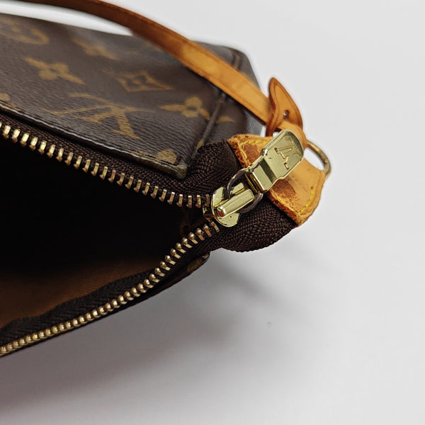 ACCESSOIRES Monogram Coated Canvas Brown