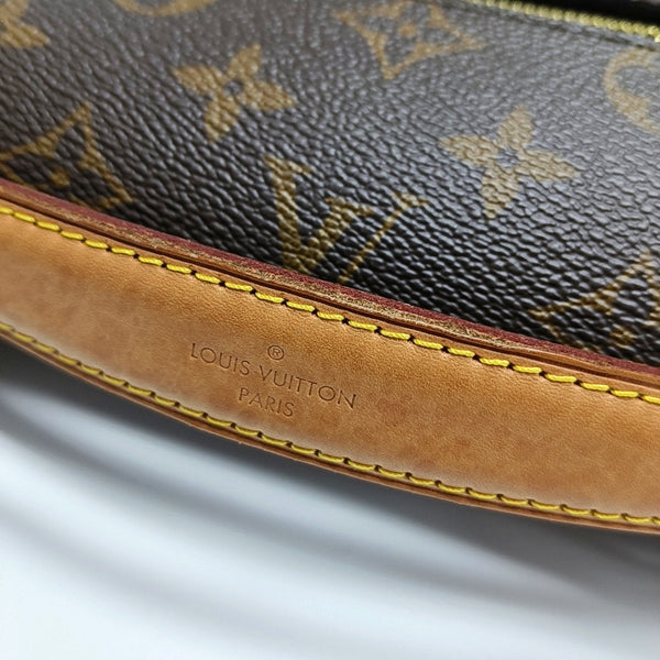 MÉTIS MM Monogram Coated Canvas Brown