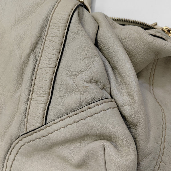 Calfskin Tote Bag White