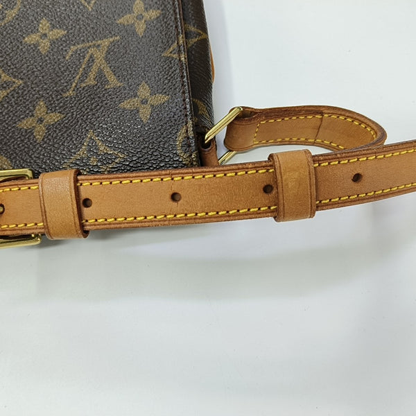 MUSETTE TANGO Monogram Coated Canvas Brown