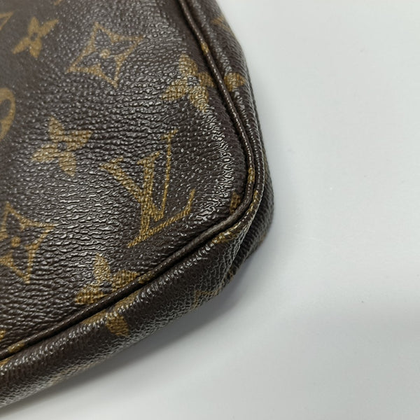ACCESSOIRES Monogram Coated Canvas Brown