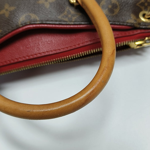 PALLAS BB Monogram Coated Canvas Brown