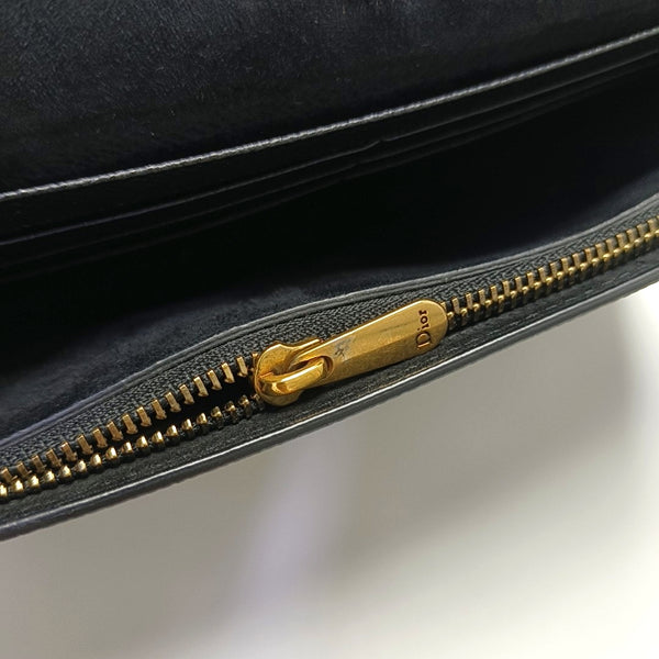Saddle Calfskin Black