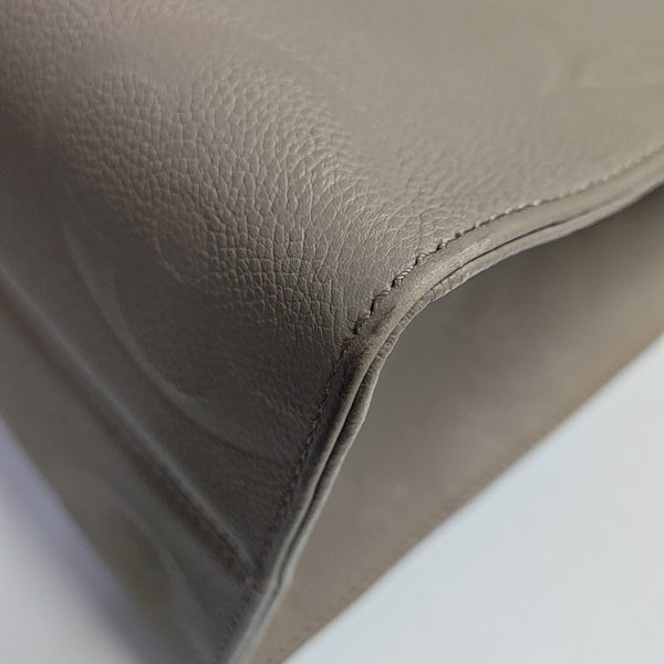ONTHEGO MM Monogram Calfskin Gray
