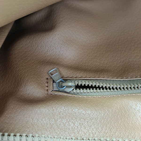MACADAM CLUTCHES Coated Canvas Brown