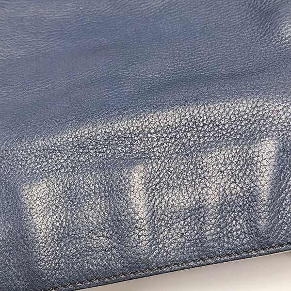 Vela Messenger Bag Calfskin Blue