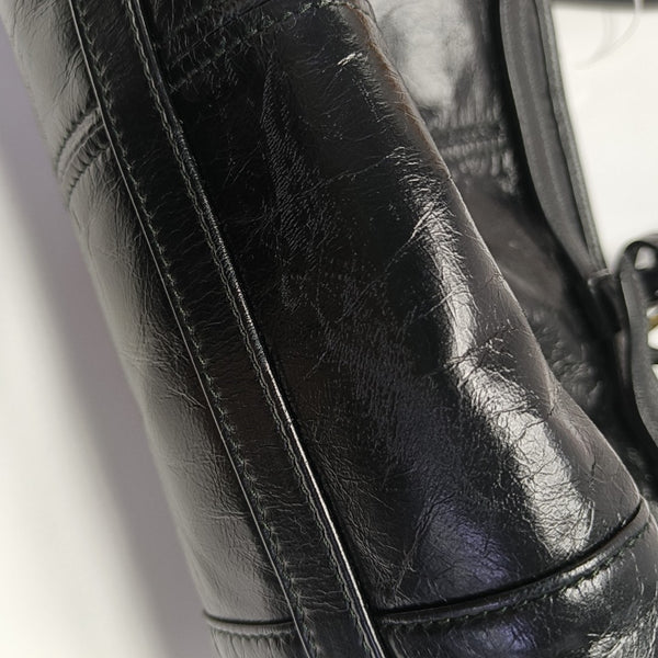 Bonnie Medium Calfskin Black