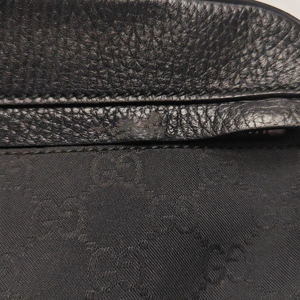 Monogram Canvas Belt Bag Black