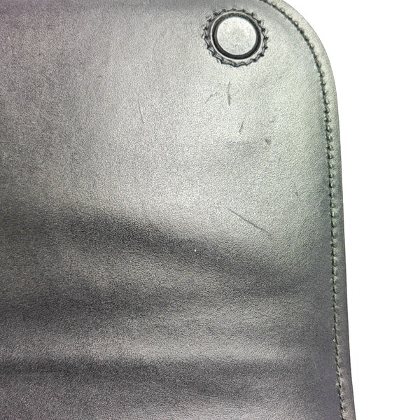 Calfskin Shoulder Bag Black
