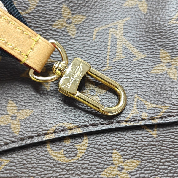 DIANE Monogram Coated Canvas Brown