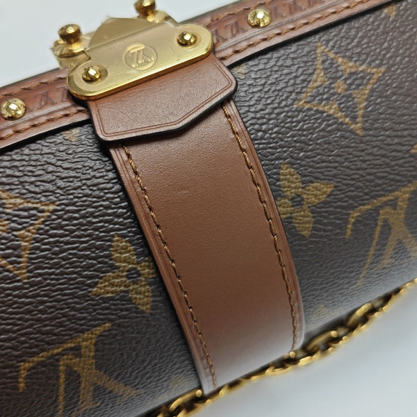 PAPILLON 19 Monogram Coated Canvas Brown
