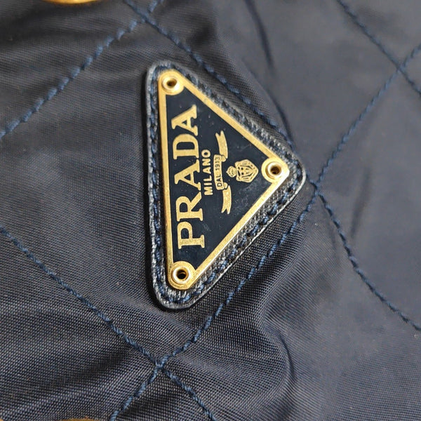 Re-Edition 1995 Chaîne Quilted Nylon Blue