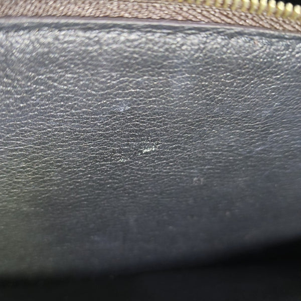 MARCEAU Monogram Coated Canvas Brown