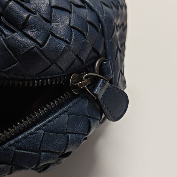 Lambskin Shoulder Bag Blue