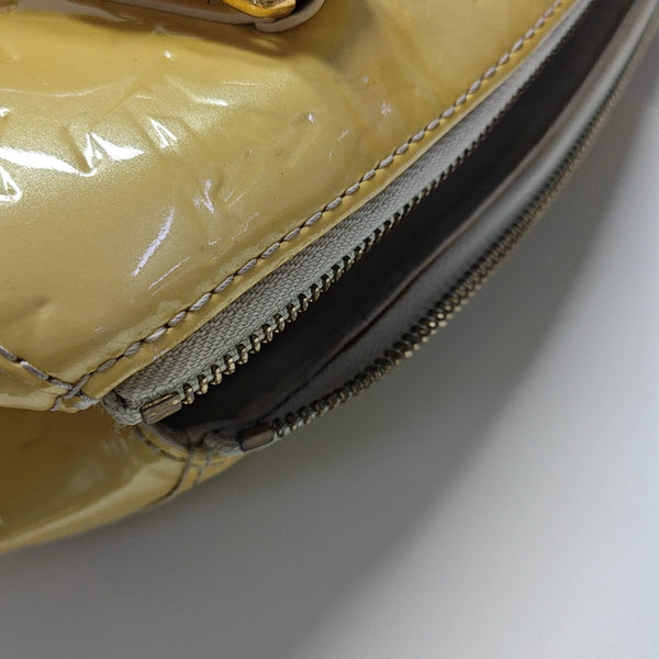 SHERWOOD Monogram Patent Leather Yellow