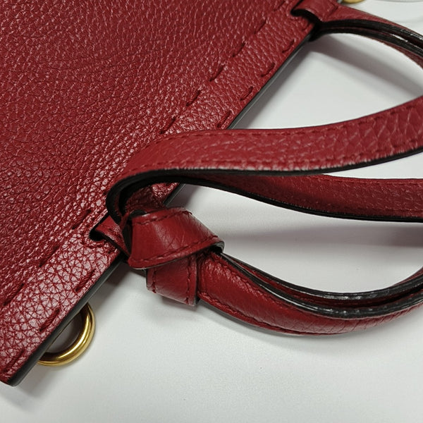 GG Marmont Medium Calfskin Red