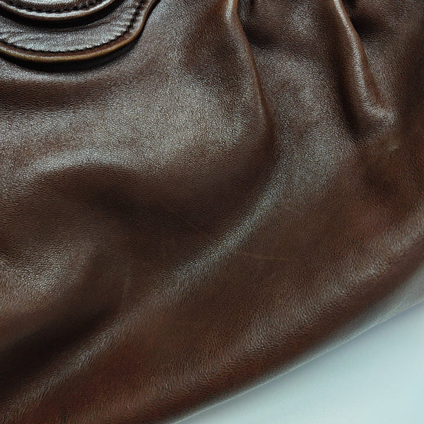 Marissa Lambskin Brown