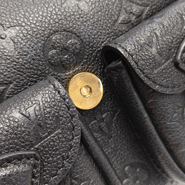 BACKUP Monogram Calfskin Black