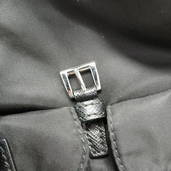 Nylon Shoulder Bag Mini Black