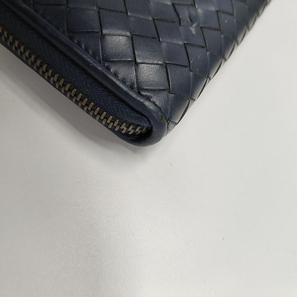 Calfskin Wallet Blue