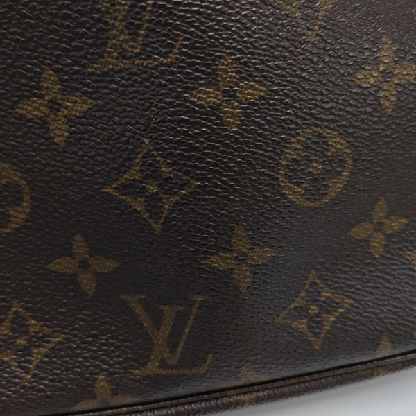 ACCESSOIRES Monogram Coated Canvas Brown