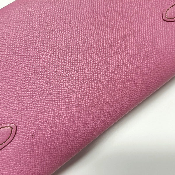 Authenticated pre-owned Kelly Epsom Pink Wallet - Wallet at Looply