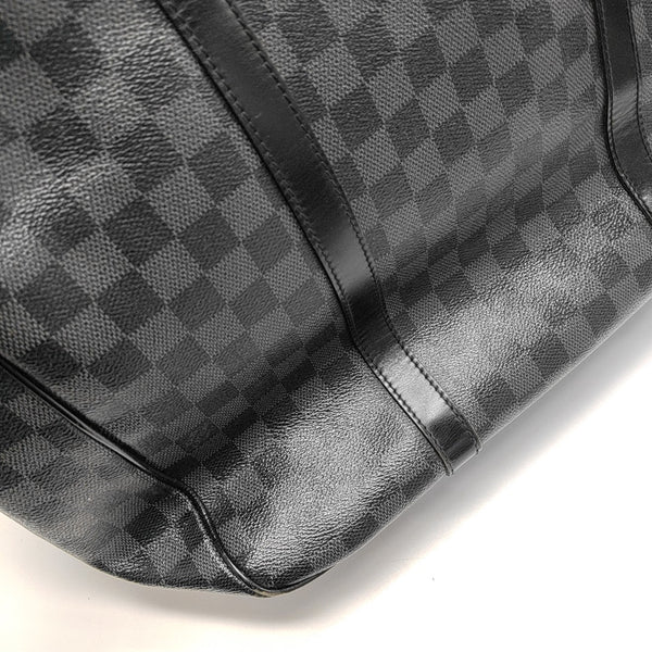 TADAO MM Damier Graphite Coated Canvas Gray